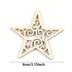 unfinished wood shapes
