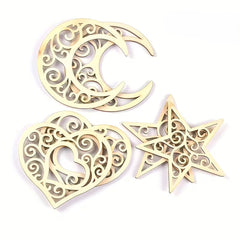 painting wood cutouts
