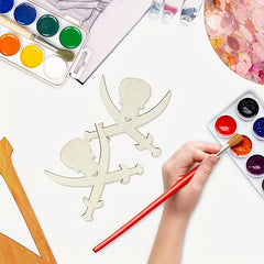 pirate skull cutouts