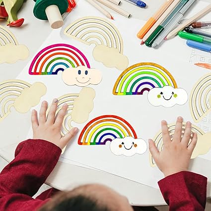 wooden shapes for painting

