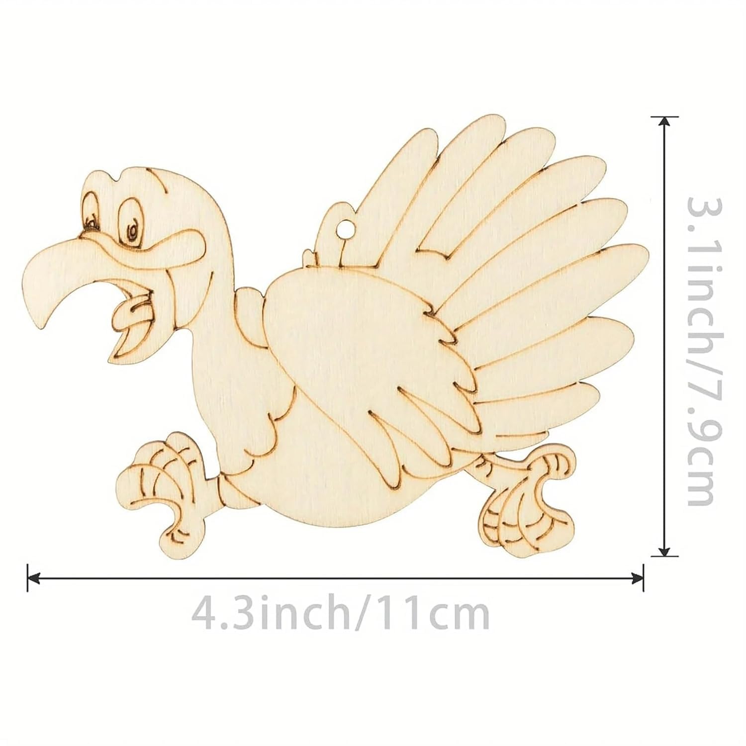 mdf animal shape for painting and decoration
