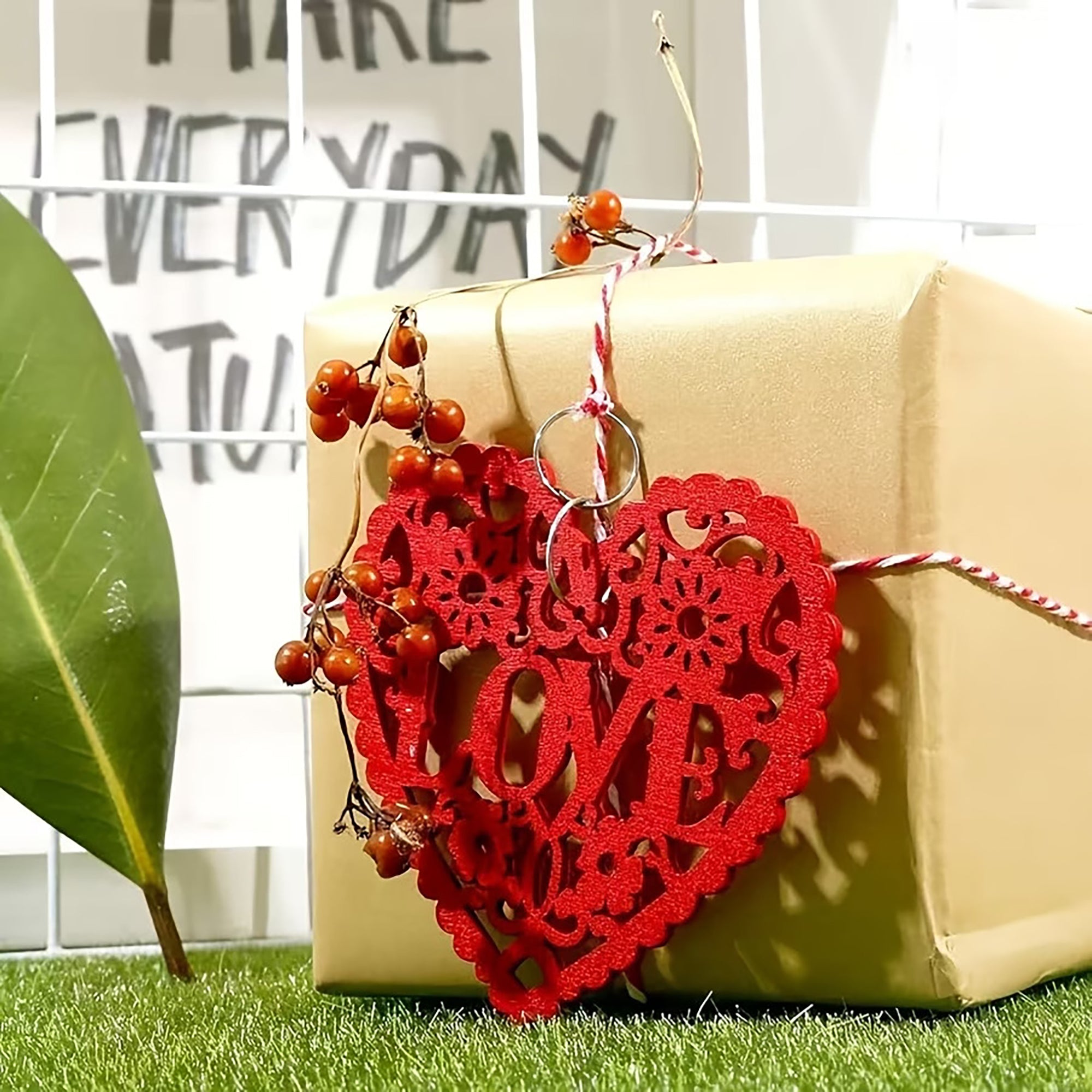 heart shape mdf wooden diy base
