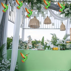 DIY hummingbird craft tags