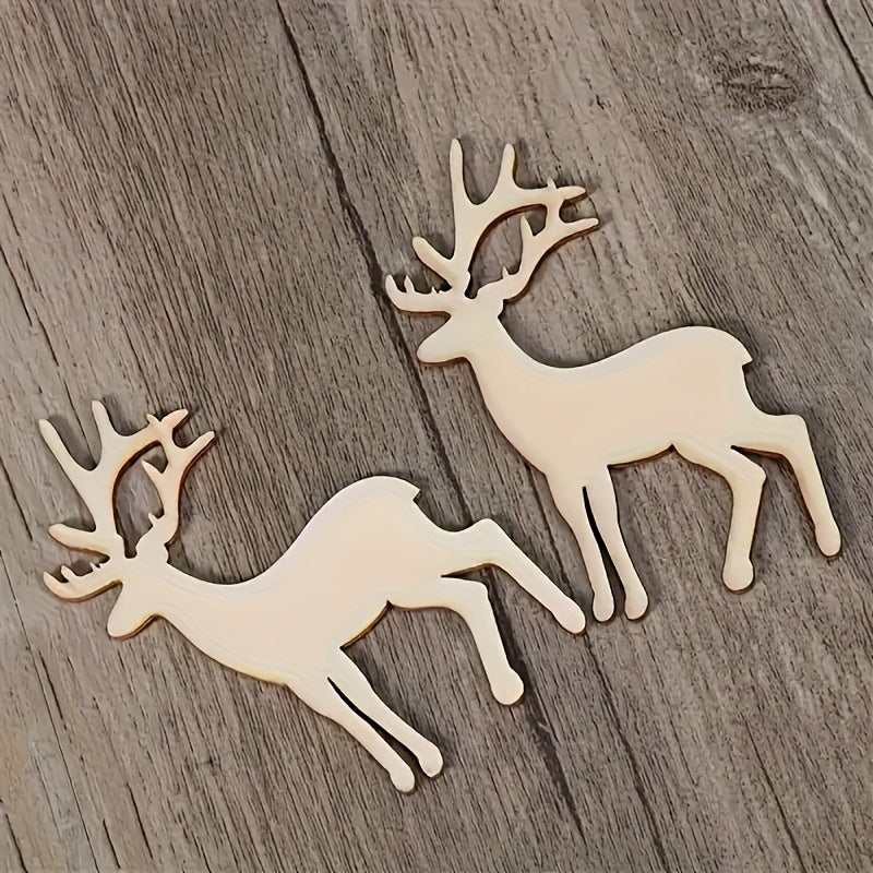 wooden reindeer wall decor