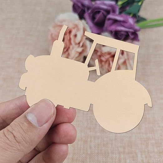 mdf tractor shapes for art and craft
