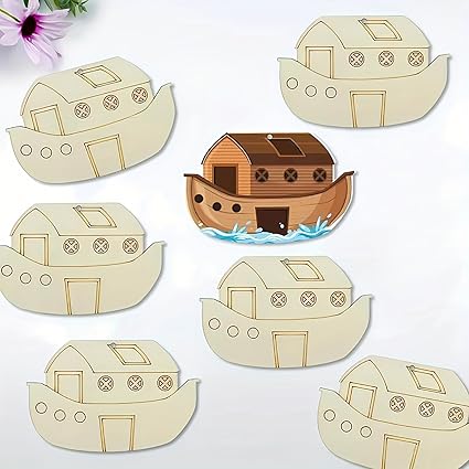 wooden boat craft shapes
