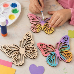 unfinished butterfly wood blank for resin art projects