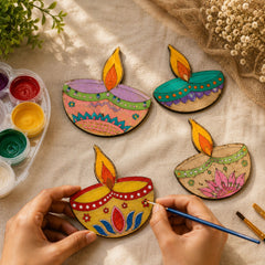 diya mdf craft base pack of 10