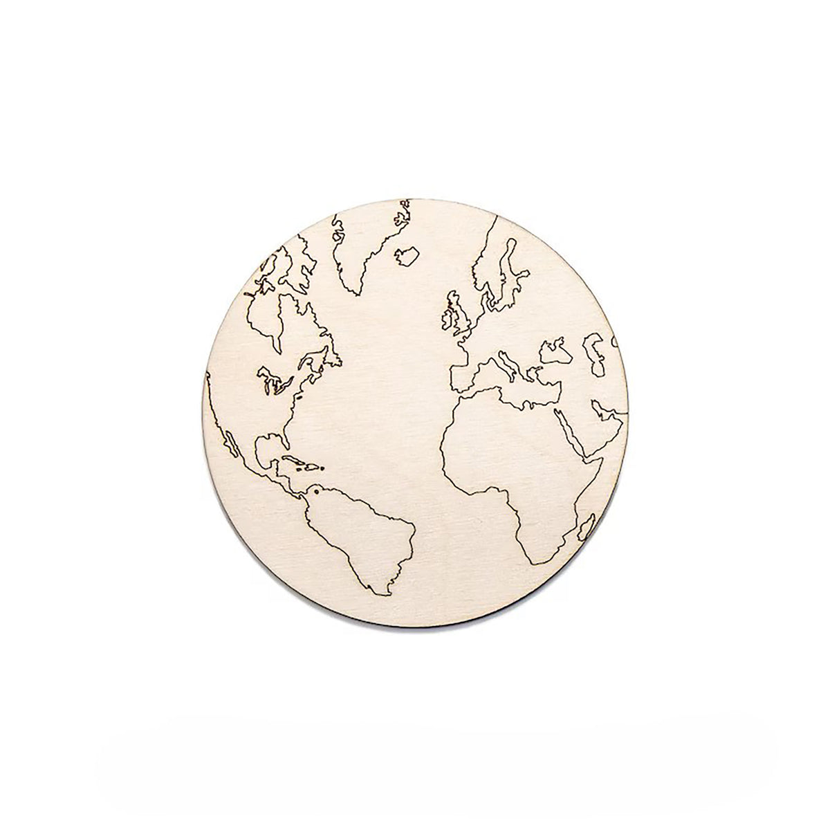 earth design mdf cutout for diy art
