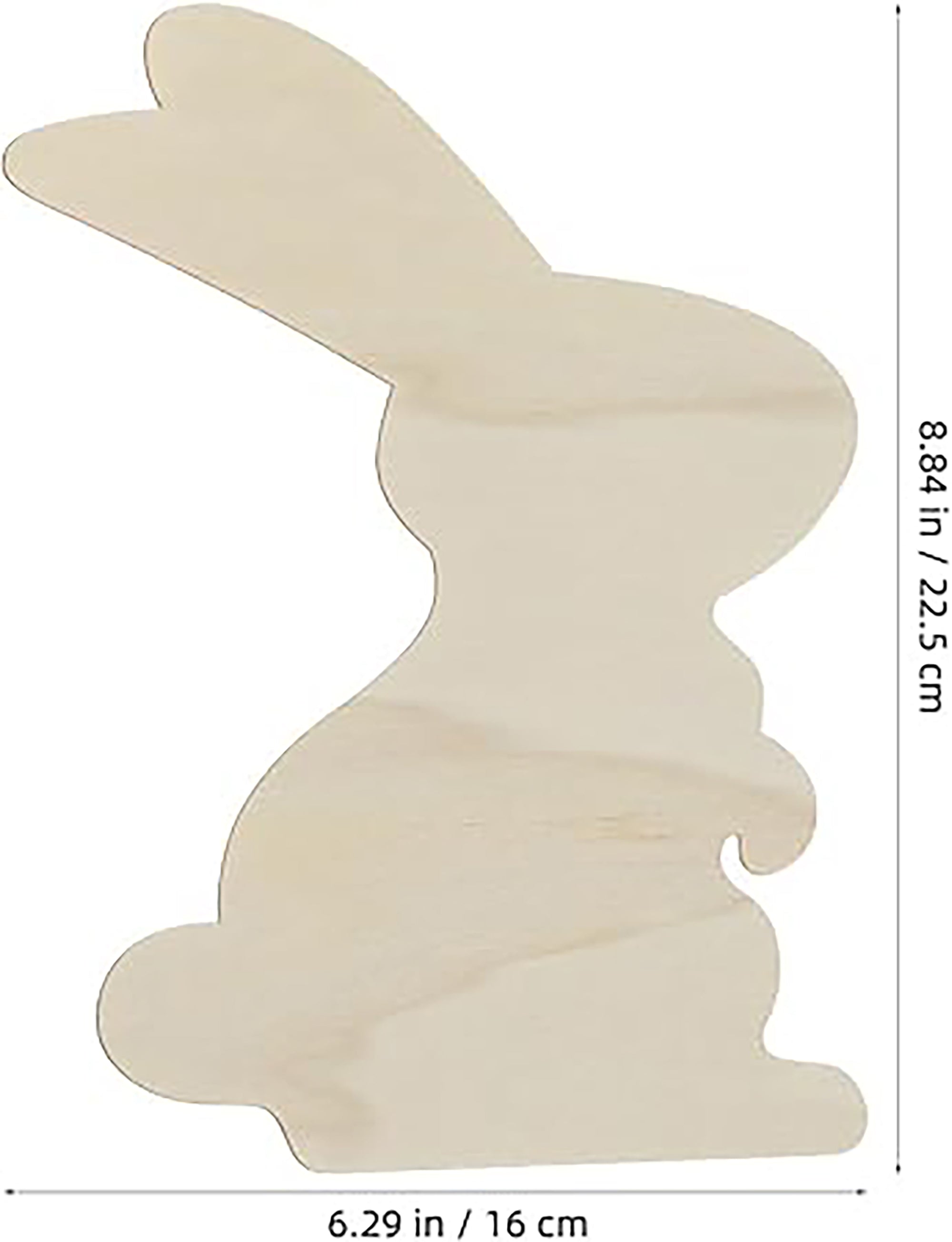 bunny cutout wood

