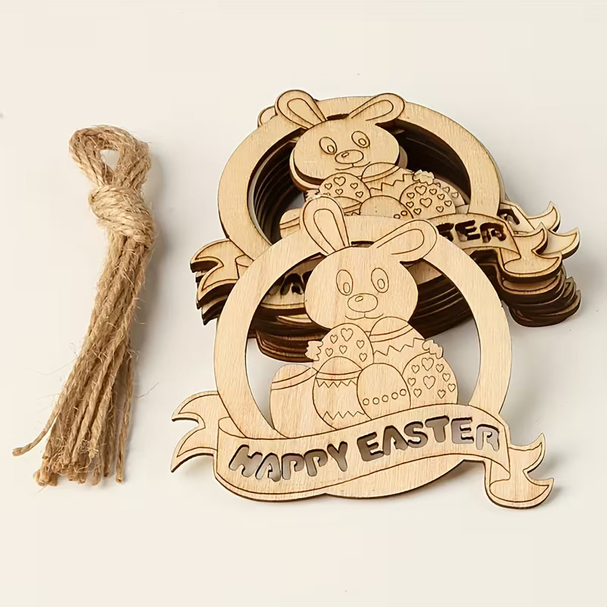 Bunny wood cutout