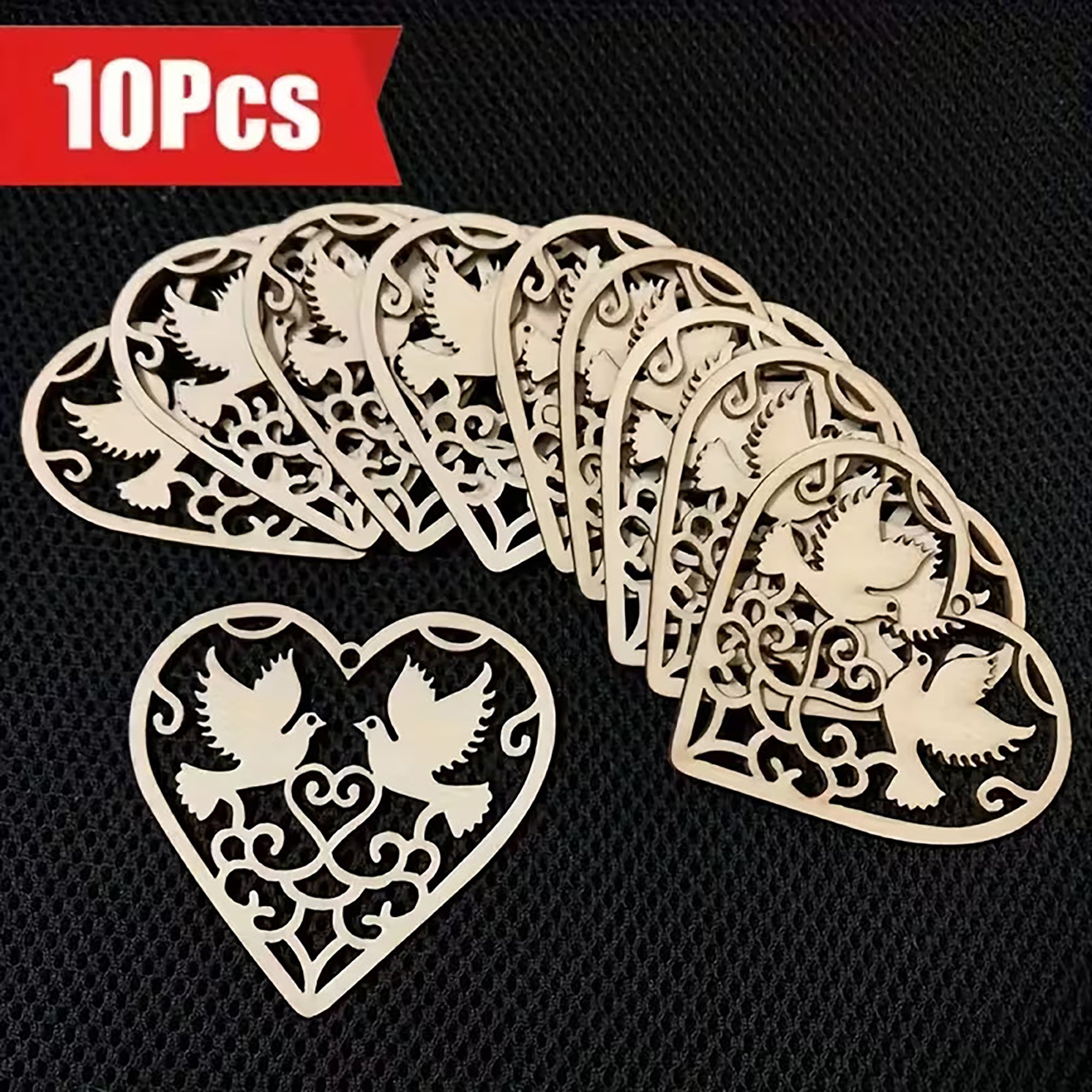 unfinished mdf heart
