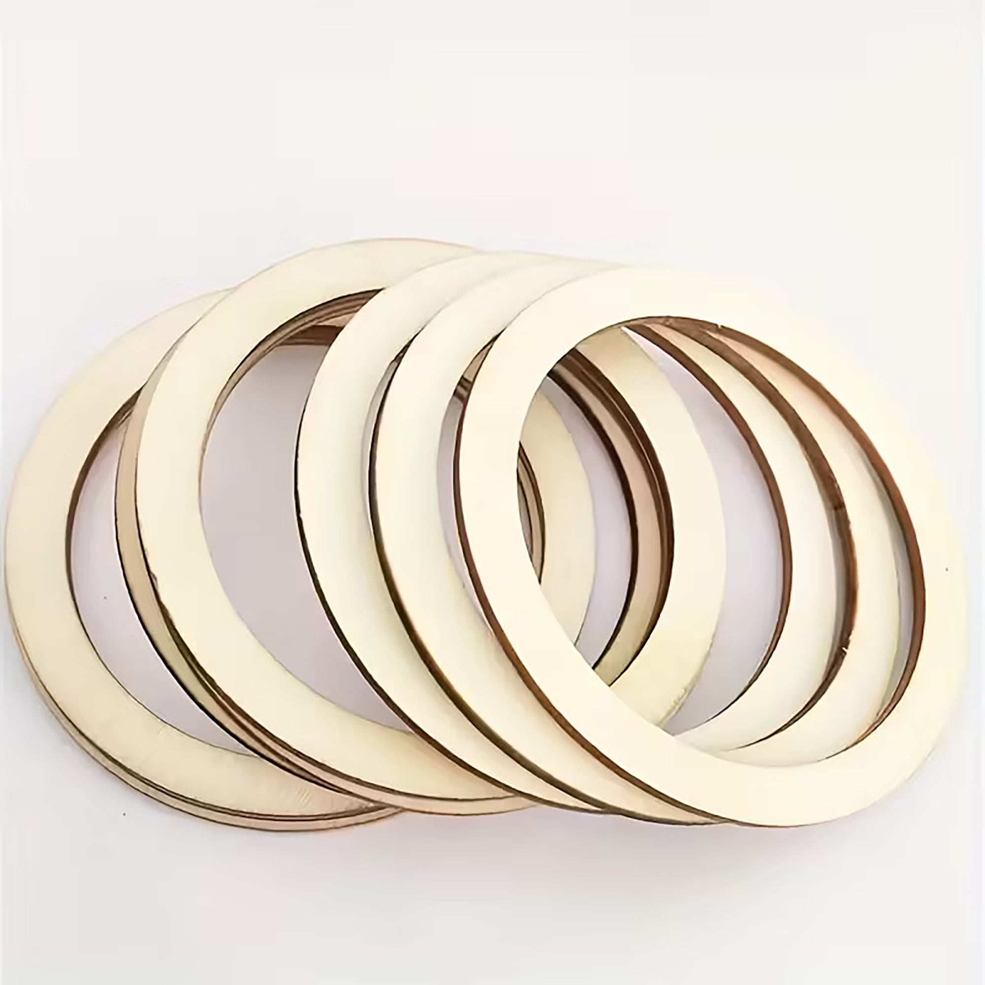 wooden rings for diy craft projects