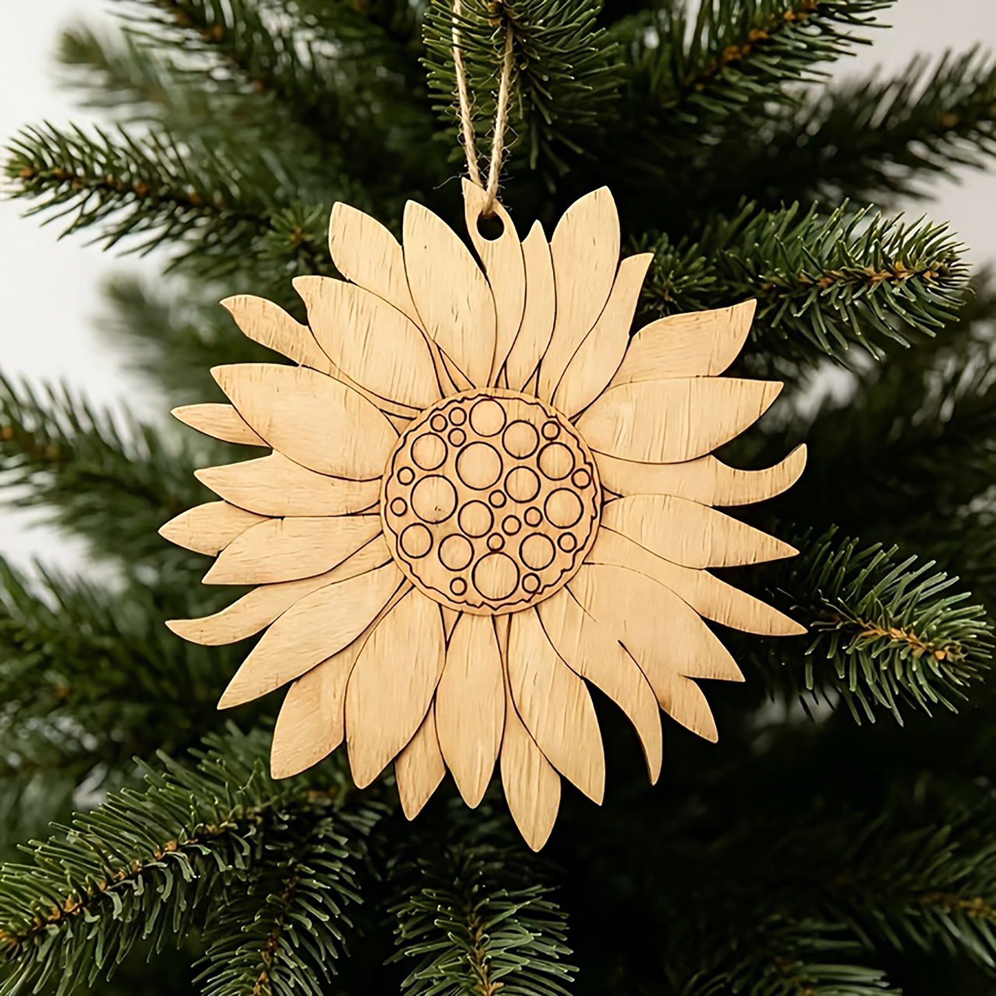 wooden sunflower base for resin art