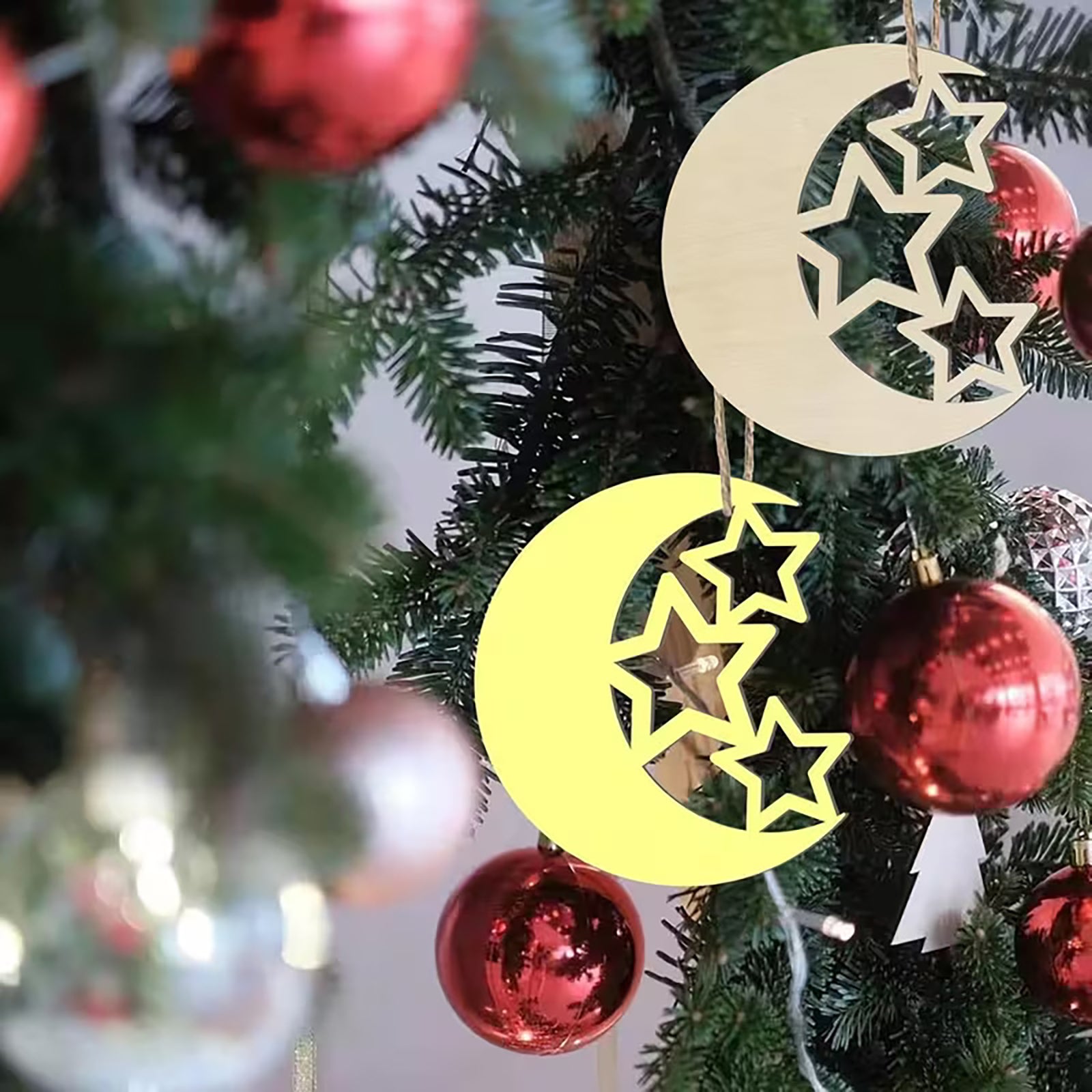 islamic festival wooden decor crafts