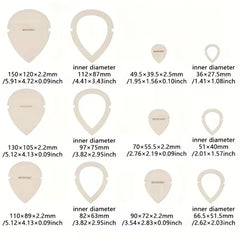 macrame leaf cutting template
