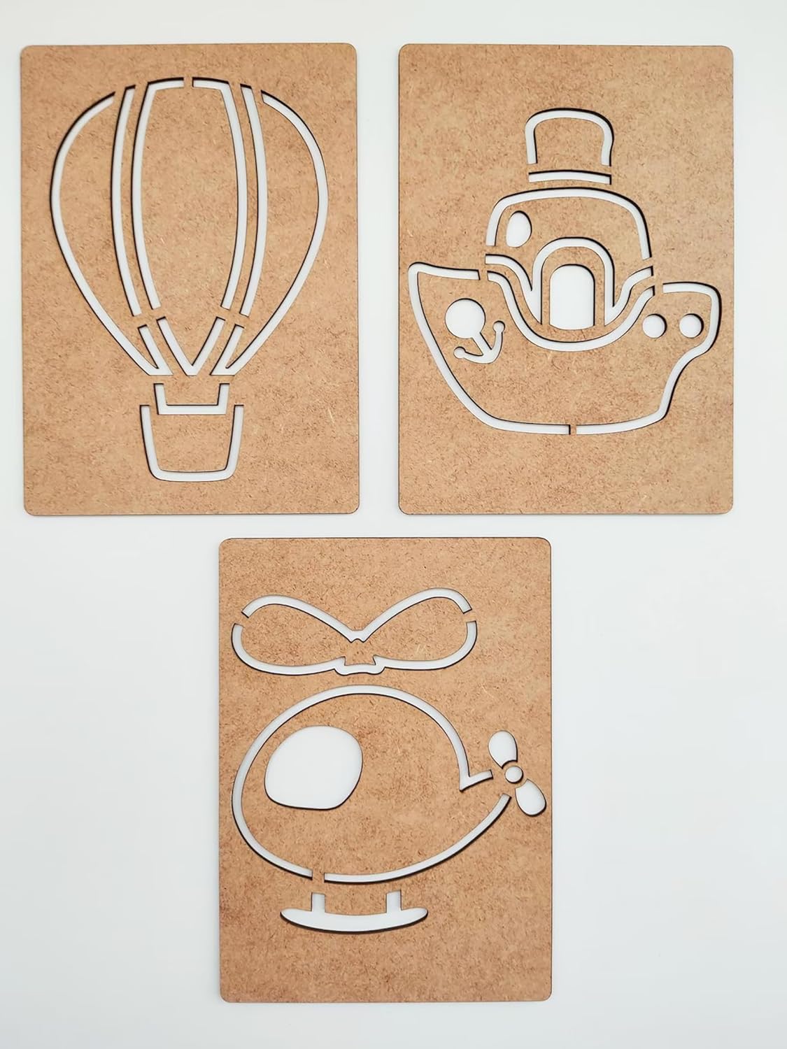 mdf engraved boards for drawing practice