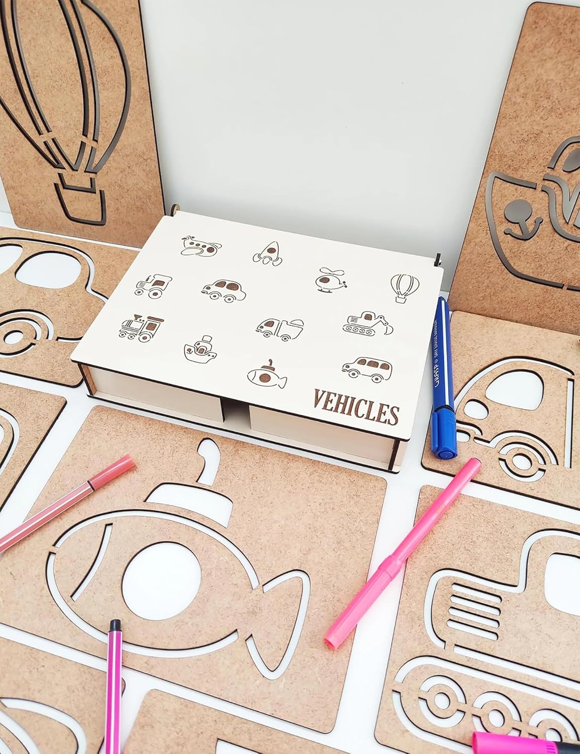 diy art practice boards for beginners