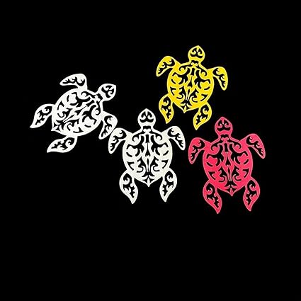 unfinished wooden turtle shapes