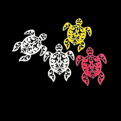 unfinished wooden turtle shapes