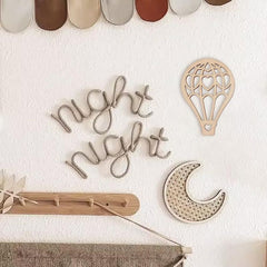 Hot Air Balloon Shape MDF Wooden DIY Art & Craft Cutout for Painting, Doodling & Resin Art, Pack of 12, Cliths