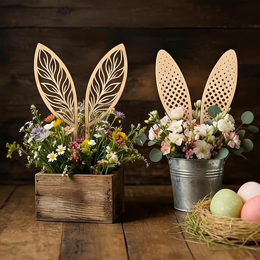 plant decoration wood picks
