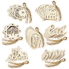 eid diy wooden pendants
