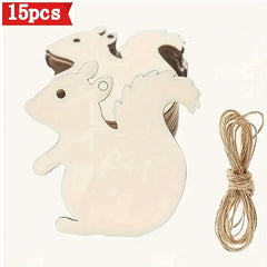 diy craft wooden squirrel decor