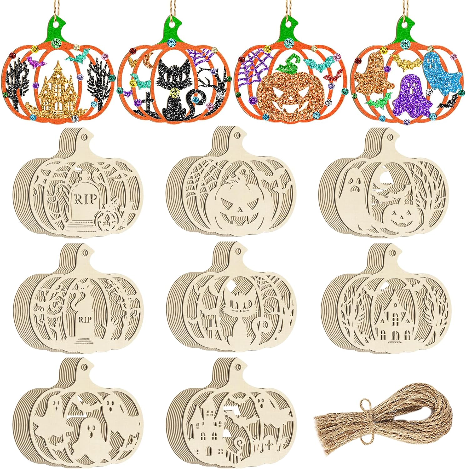halloween wooden cutouts
