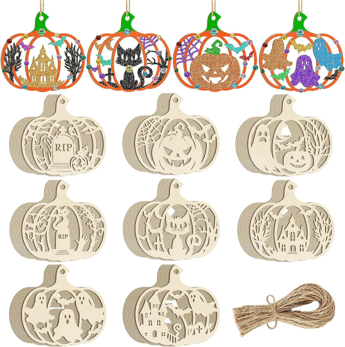 halloween wooden cutouts
