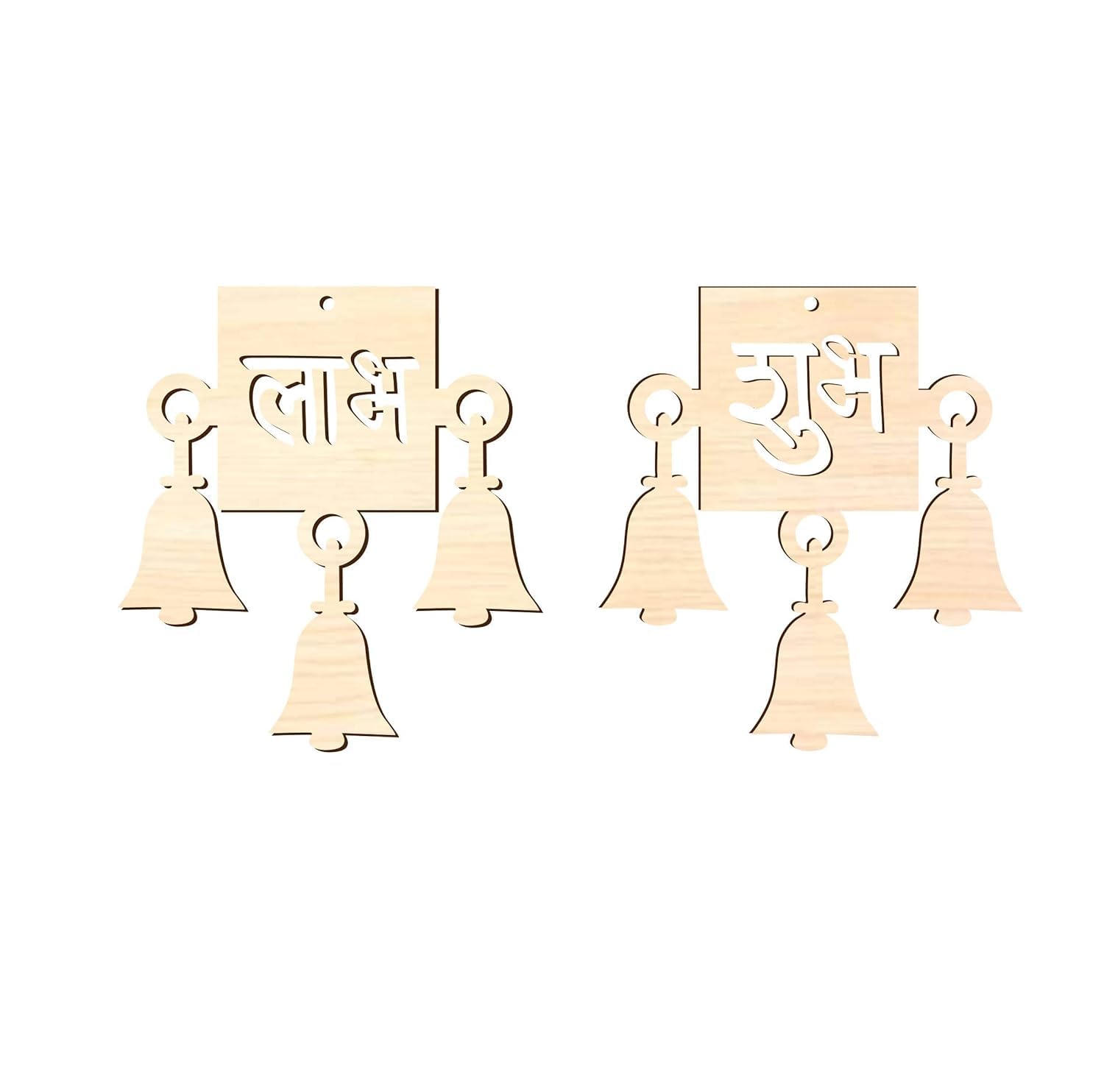 shubh labh wooden cutout for diwali diy

