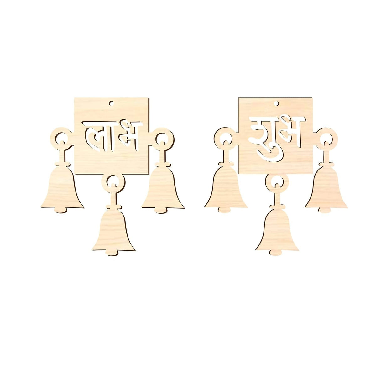 shubh labh wooden cutout for diwali diy
