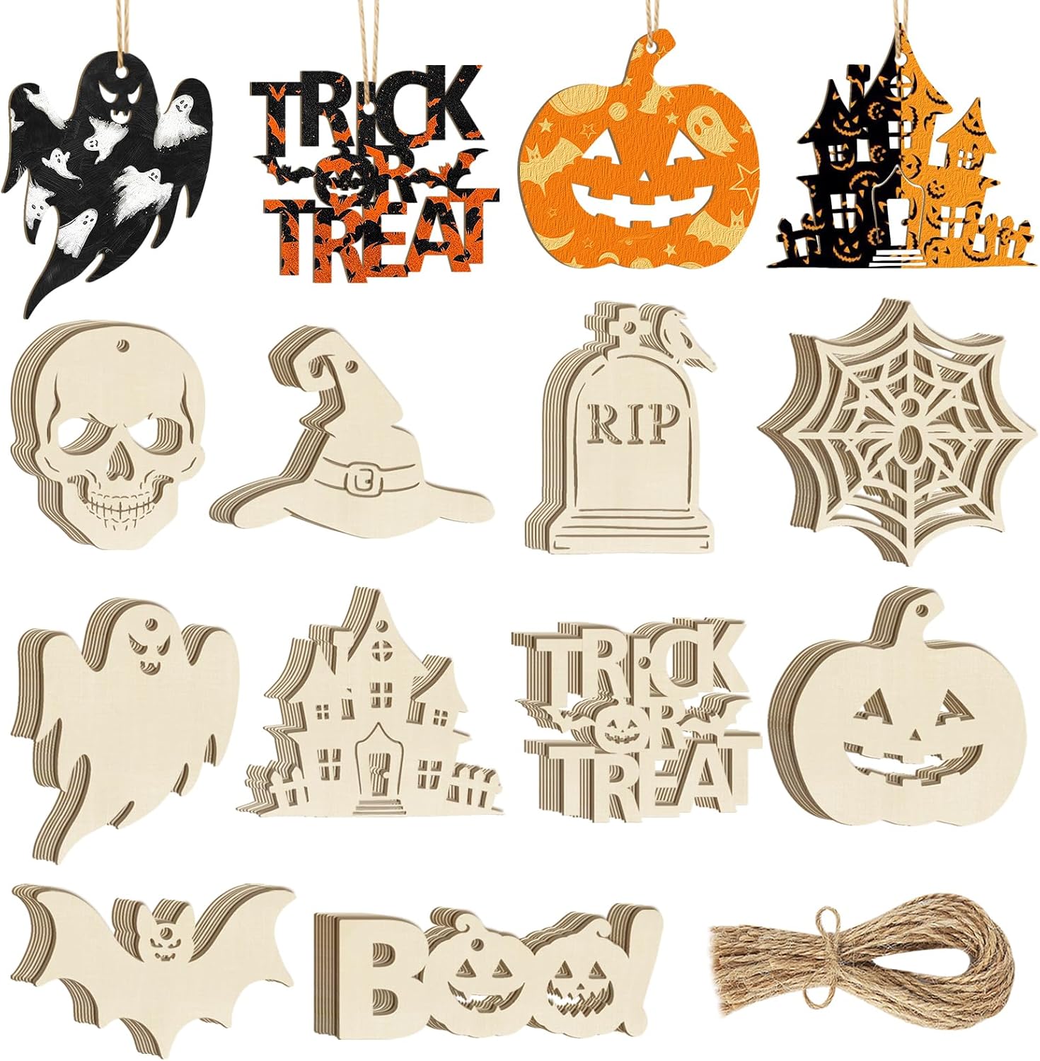 halloween wooden cutouts
