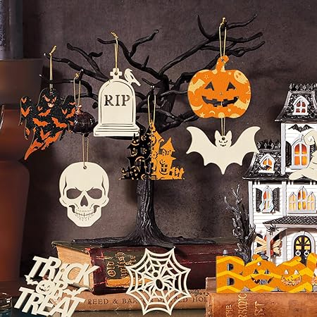 kids halloween craft wood
