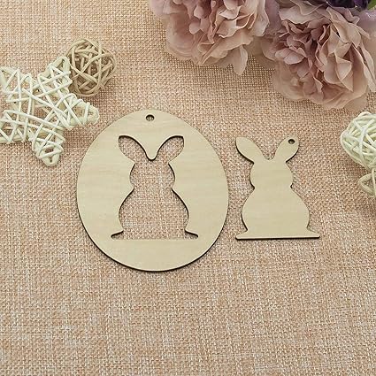 mdf bunny craft base
