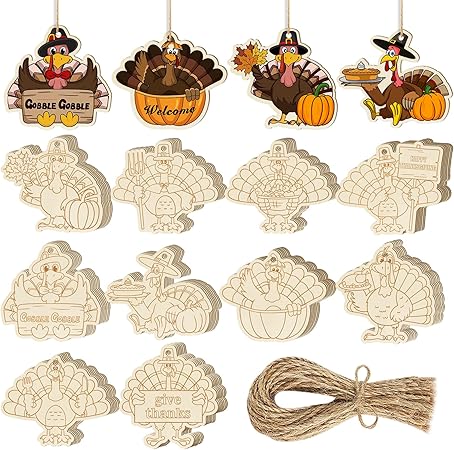 thanksgiving wooden cutouts
