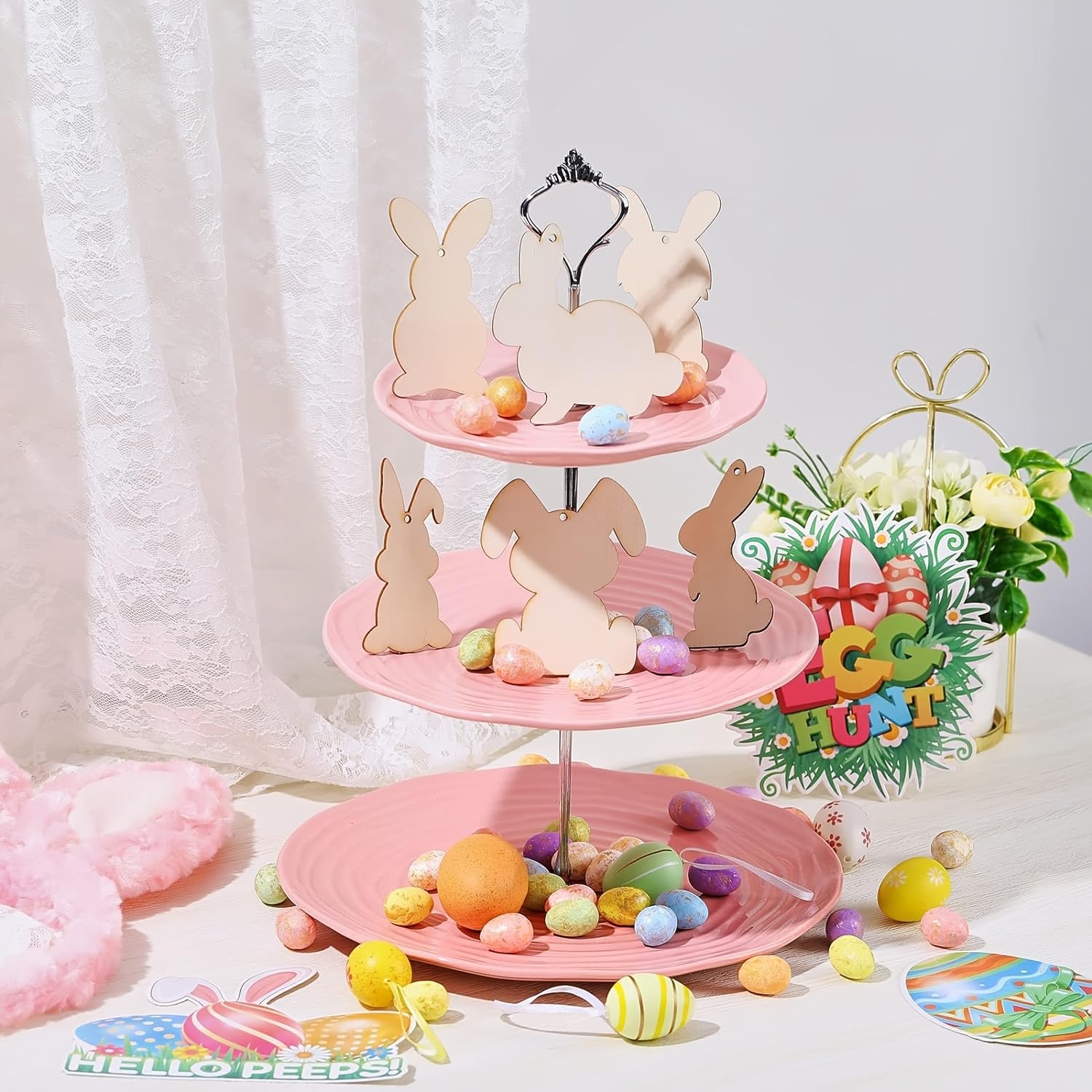 rabbit craft pieces
