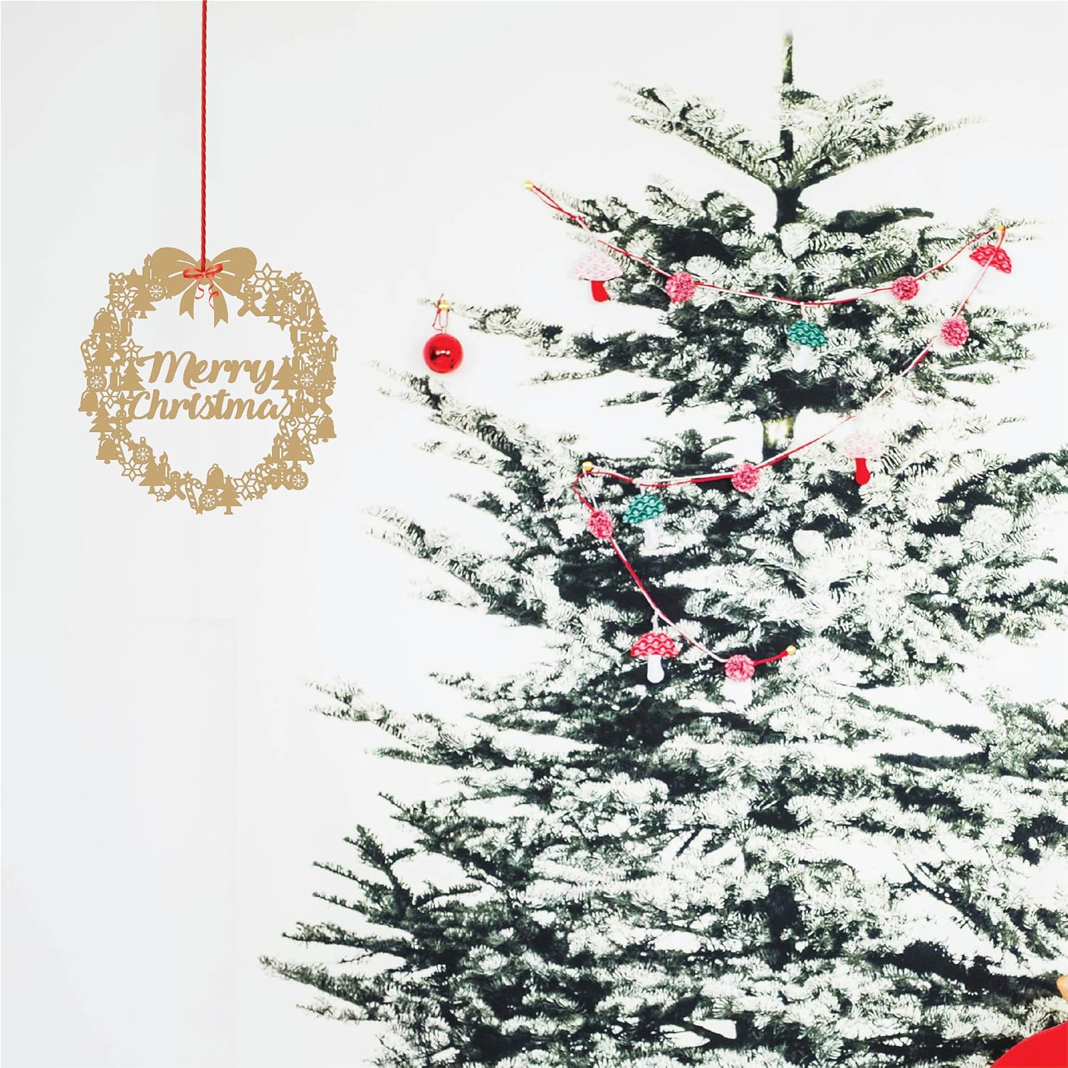 unfinished mdf xmas ornaments