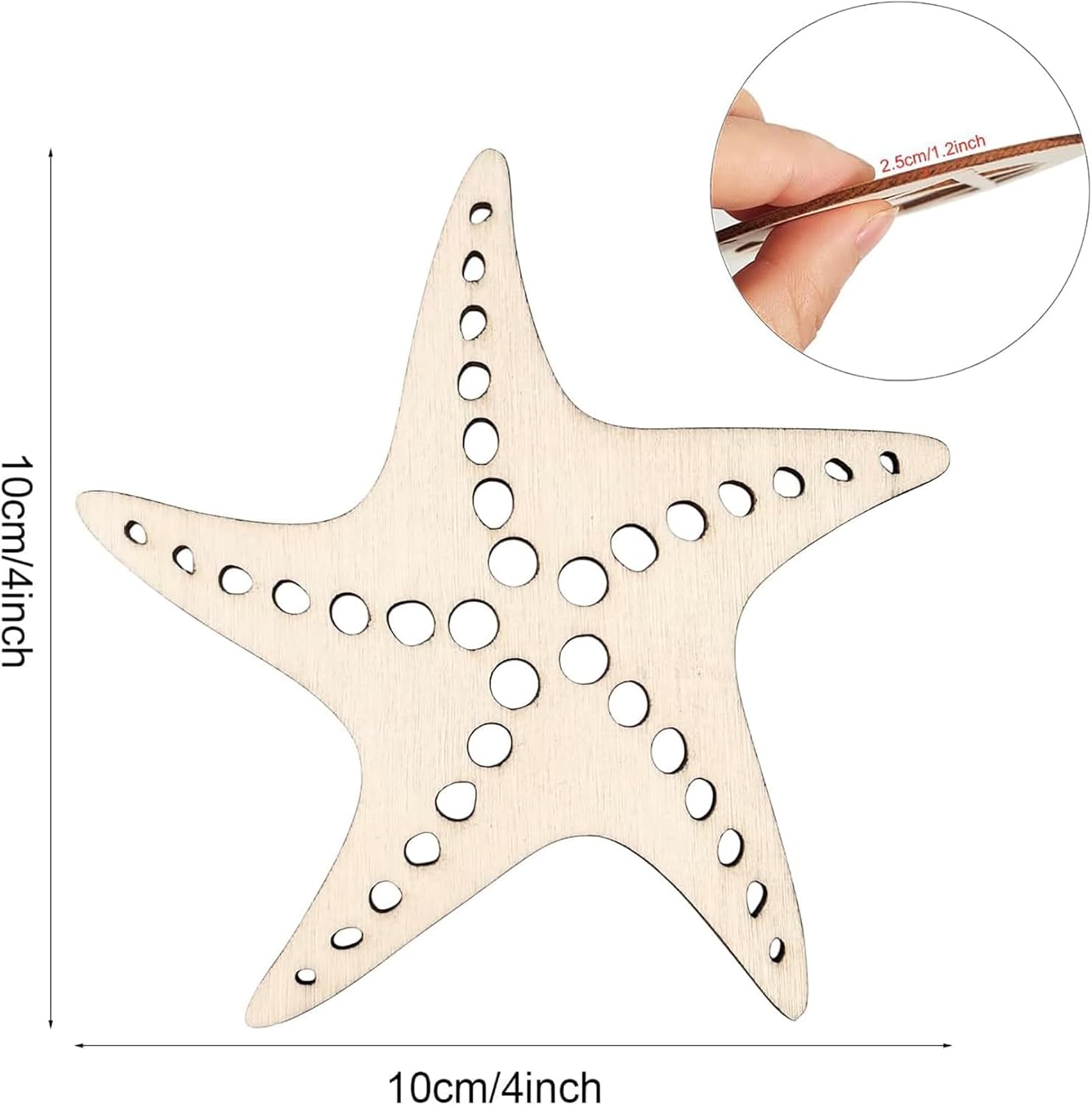 mdf sea theme craft shapes for diy
