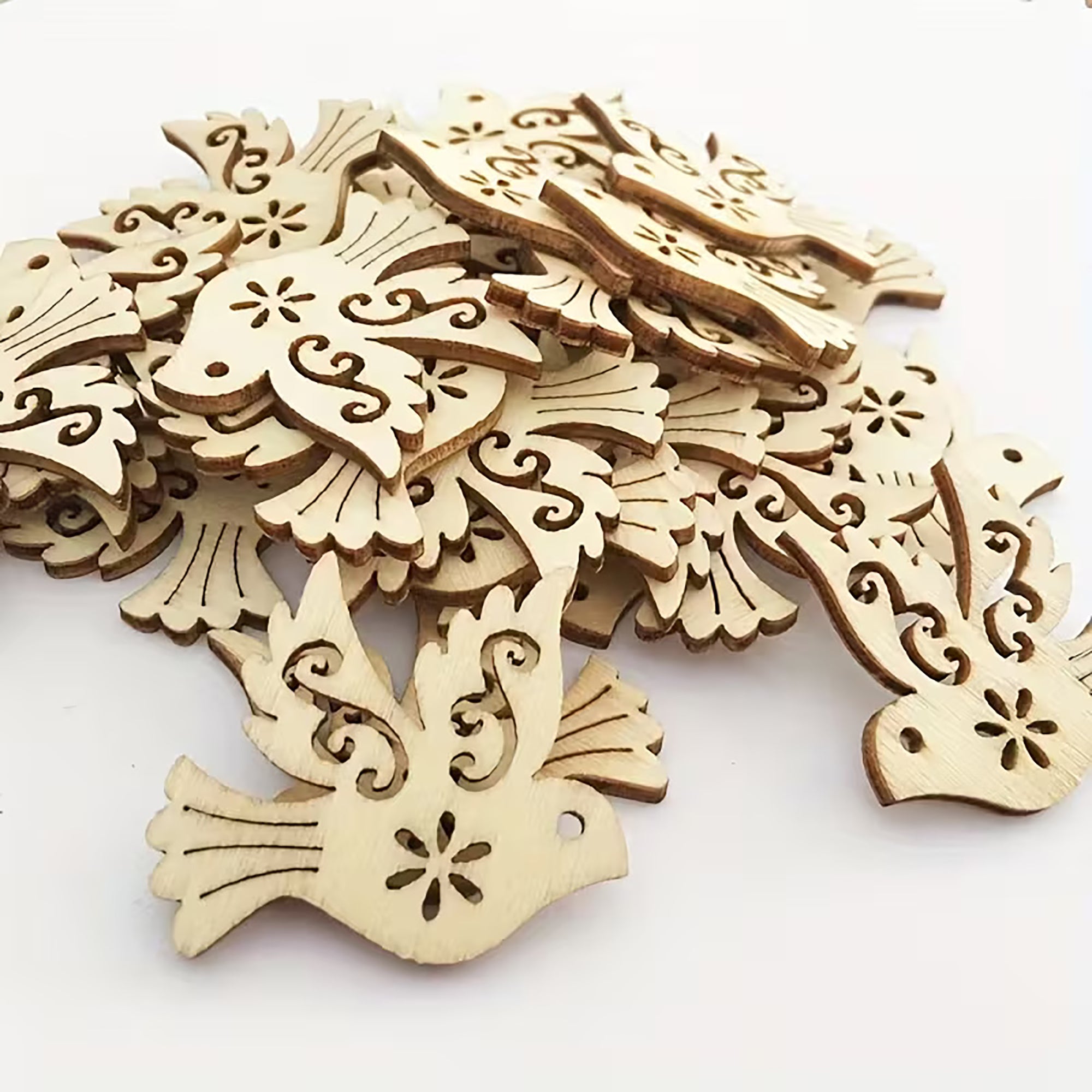 mini wooden craft cutouts
