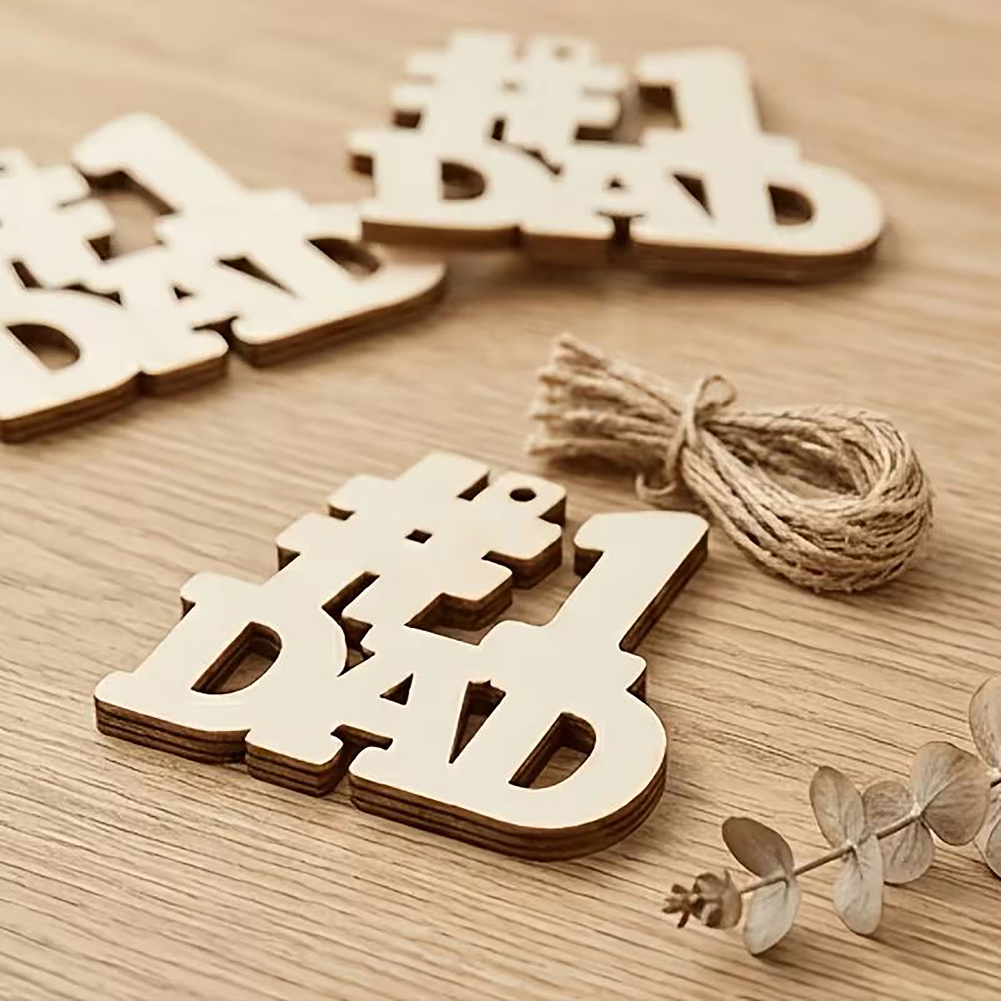 unfinished mdf hanging ornament for crafts

