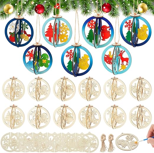 These blank wood cutouts are ideal for painting