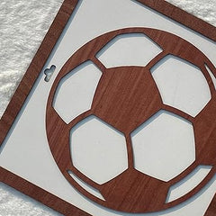 boys sports room wall decor set
