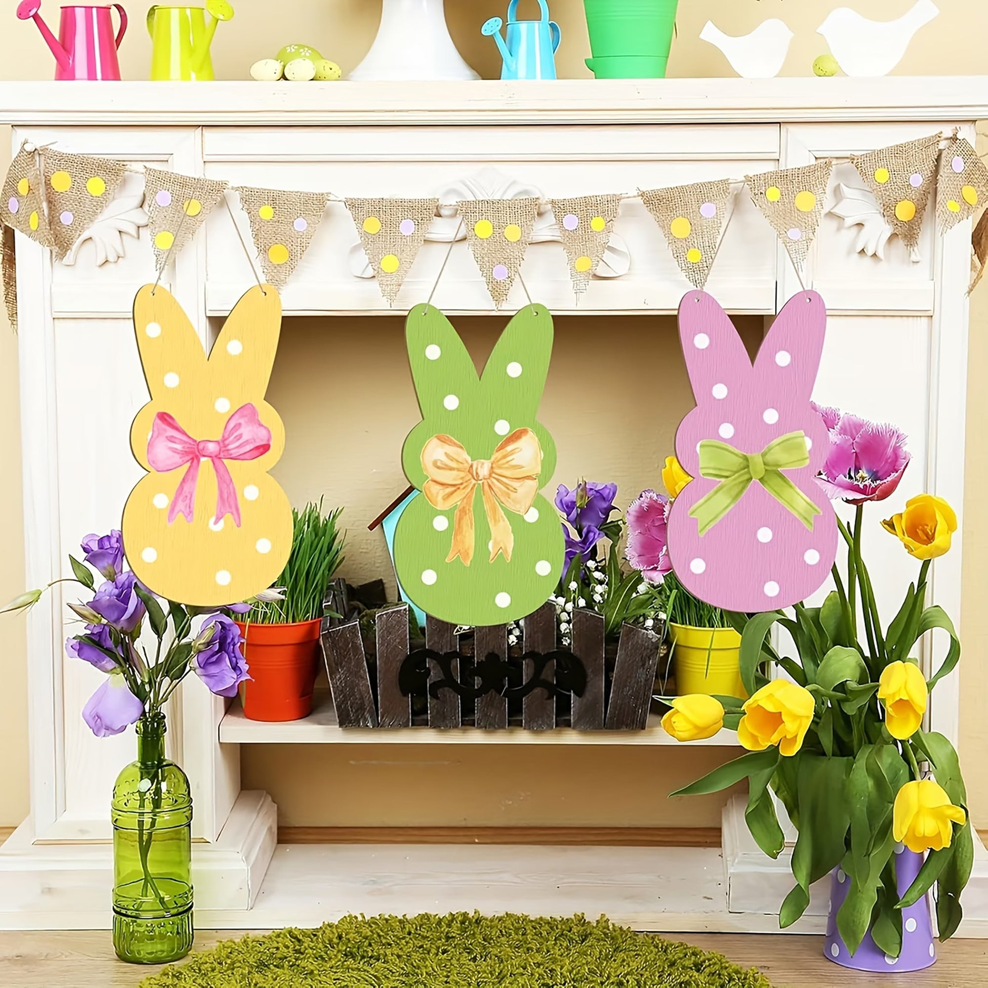 pine mdf rabbit cutouts
