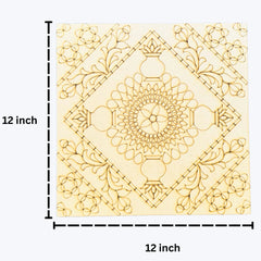 square mdf board for lippan art