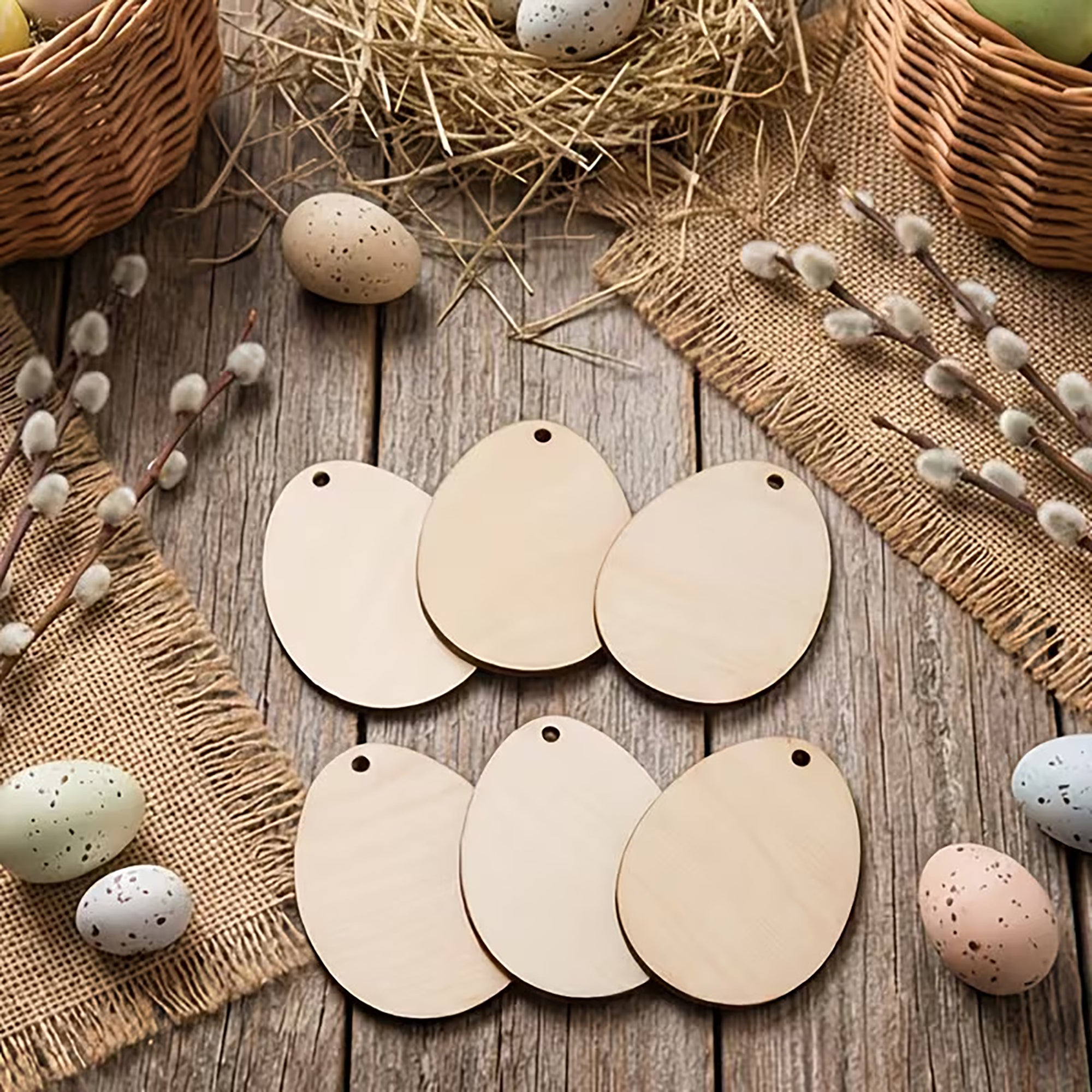 small wood ornaments blank

