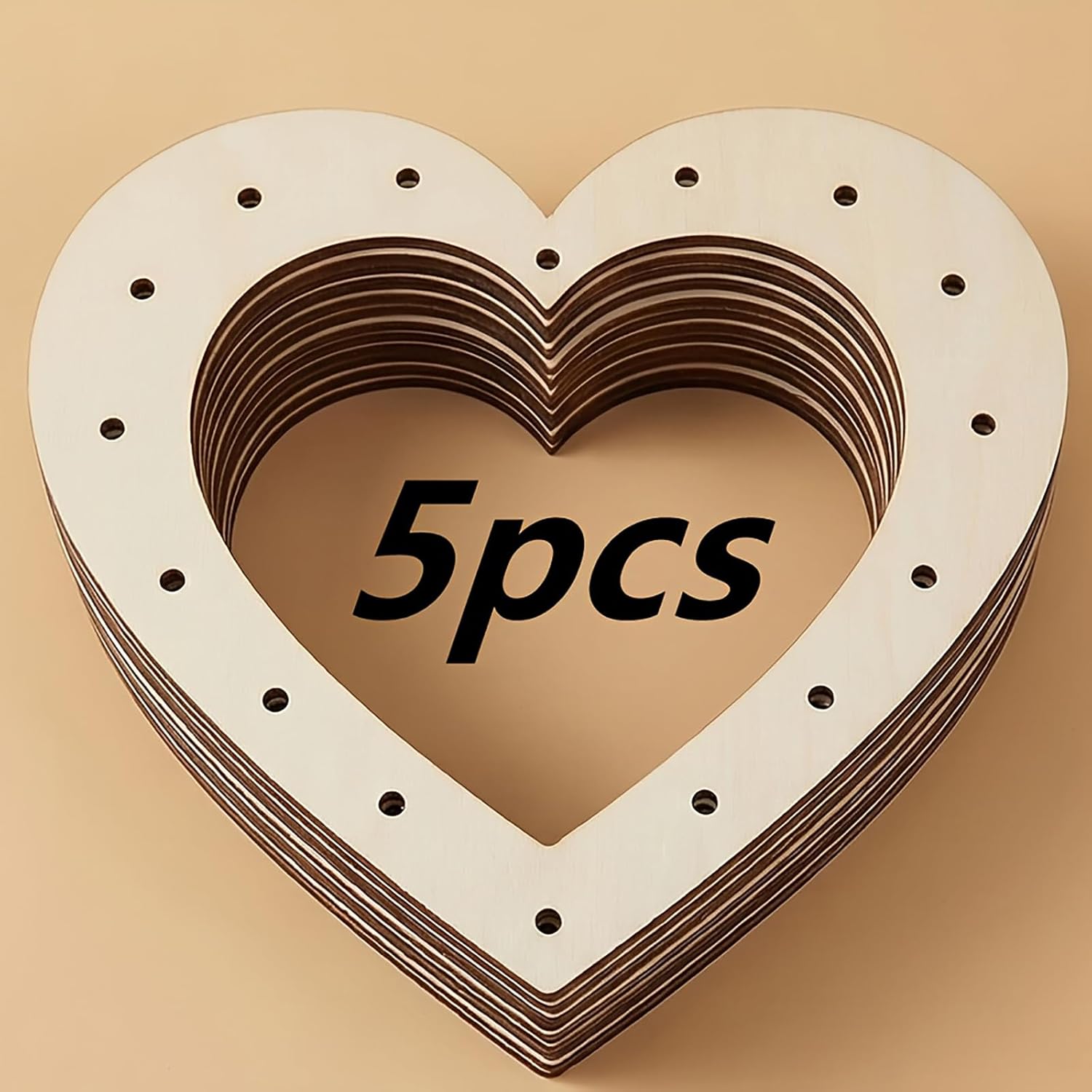 large heart frame for wall décor
