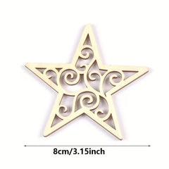 eid wooden diy decoration pieces
