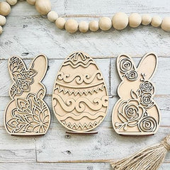 egg shape wooden craft blanks

