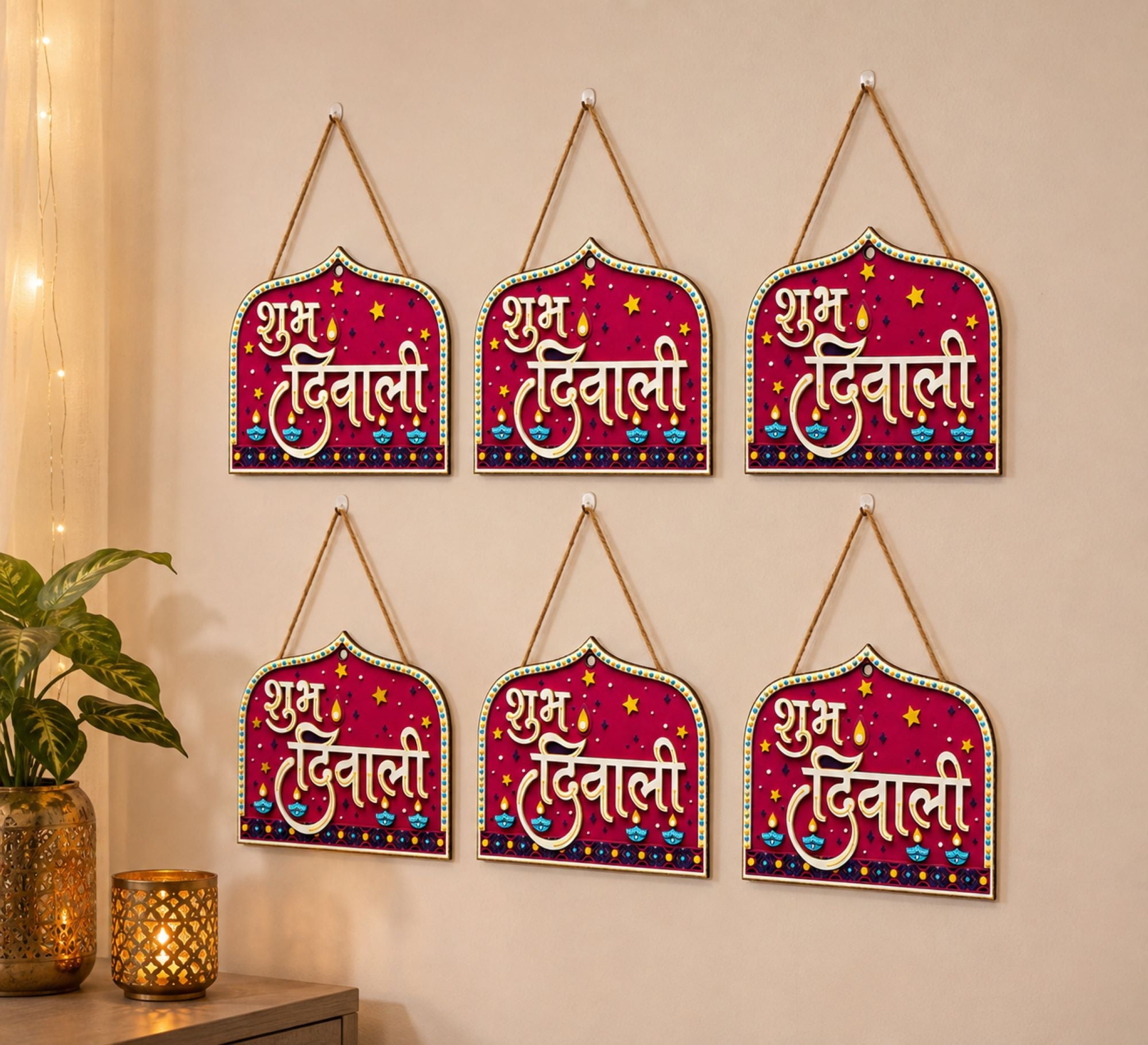 happy diwali mdf craft base for diy projects